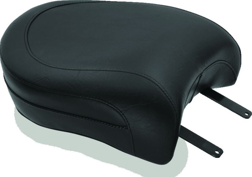 Mustang Motorcycle 75779 Mustang 84-06 Harley Standard Rear Tire Fastback 1PC Seat - Black