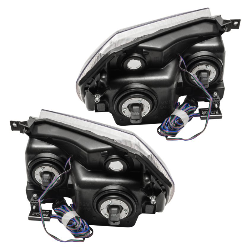 Oracle Lighting 7156-330 SMD Pre-Assembled Headlights, Black Bezel, ColorSHIFT