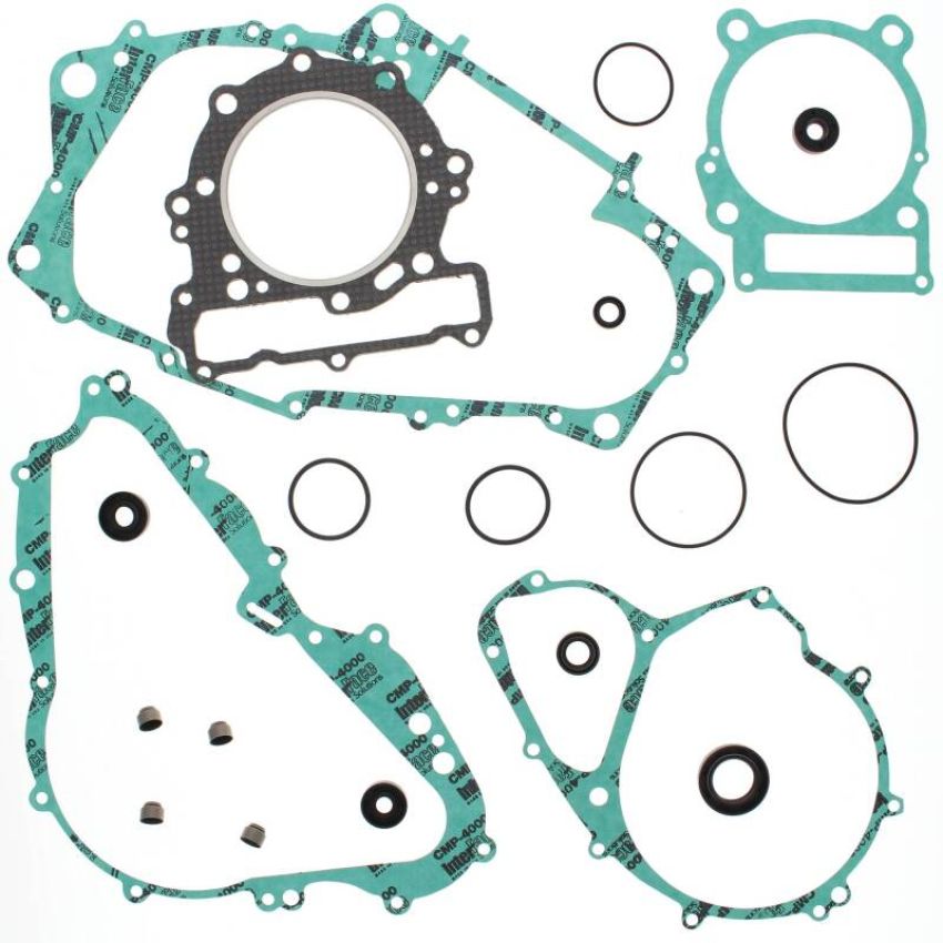 Vertex Pistons 811853 Vertex Gaskets 00-07 Can-Am DS650 Complete Gasket Kit w/ Oil Seals