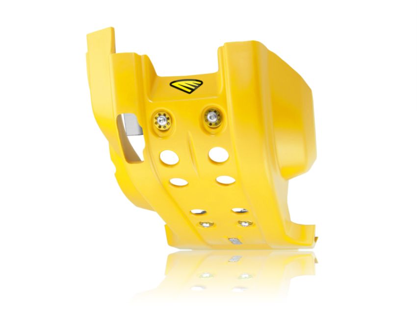 Cycra 1CYC-6217-56 14-15 Husqvarna TC250 Full Combat Skid Plate - OEM Yellow