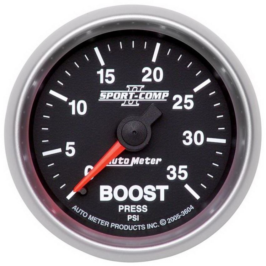 AutoMeter 3604 GAUGE, BOOST, 2 1/16