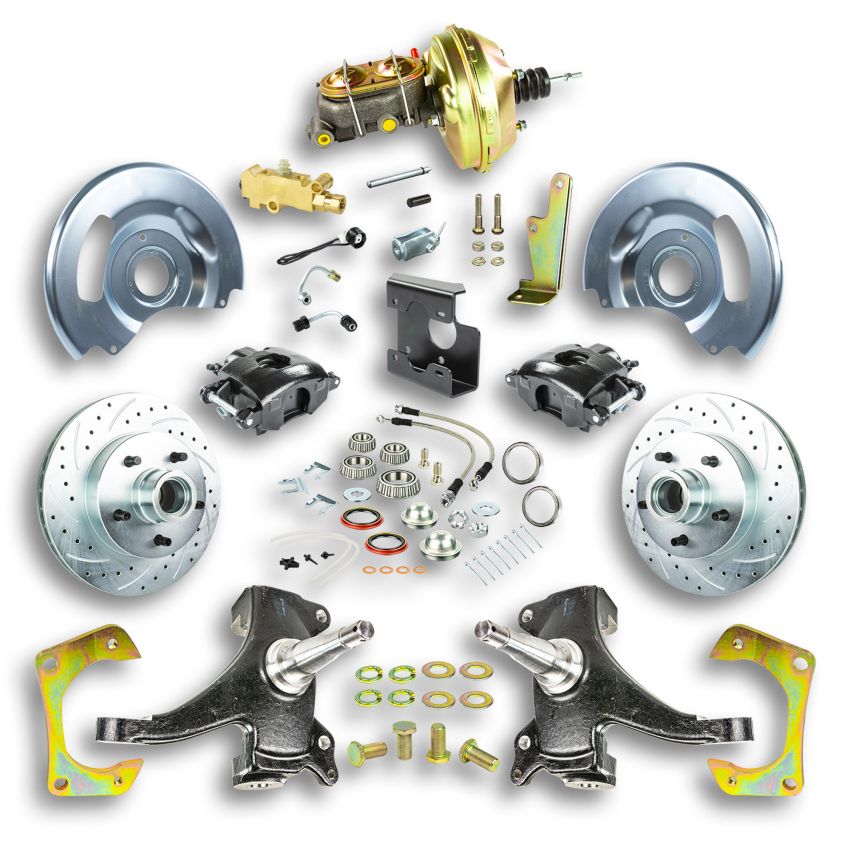 RIGHT STUFF DETAILING RSDTDC6725DB 67-70 Chevy C10 Disc Brake Conversion