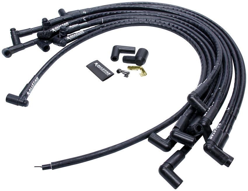 ALLSTAR PERFORMANCE ALL81371 Spark Plug Race Wire Set Over V/C w/ Sleeving