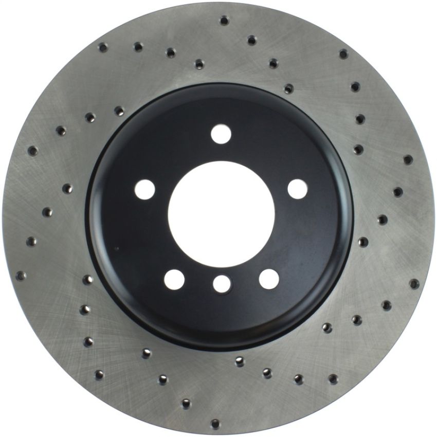 Stoptech 128.34071L 04-10 BMW 5-Series & 6-Series Drilled Left Front Rotor