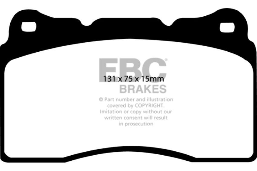 EBC Brakes DP31210C Redstuff Ceramic Low Dust Brake Pads