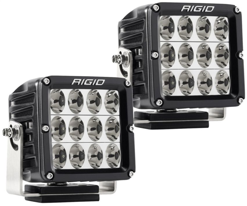 LED Light 4x4in D-XL Pro Series Driving Beam Pair
