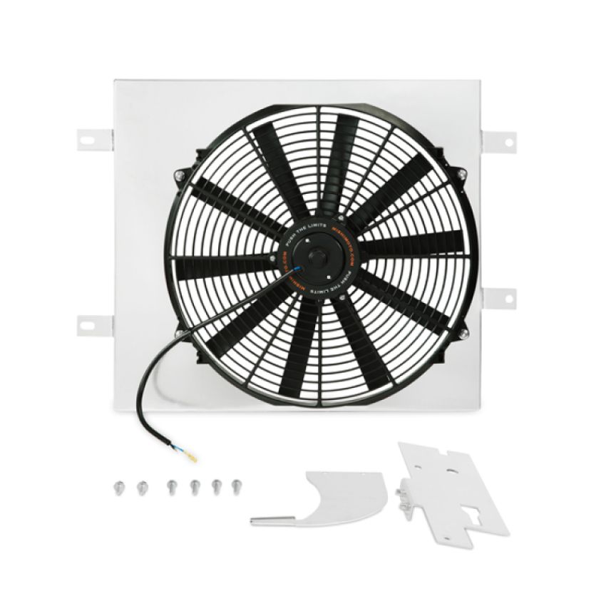 Mishimoto MMFS-WRA-87K 87-06 Jeep Wrangler YJ/TJ Performance Fan Shroud Kit w/Fan Controller
