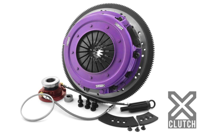 XCLUTCH XKFD27639-2G 68-70 Ford Mustang Base 7.0L 10.5in Twin Solid Organic Clutch Kit