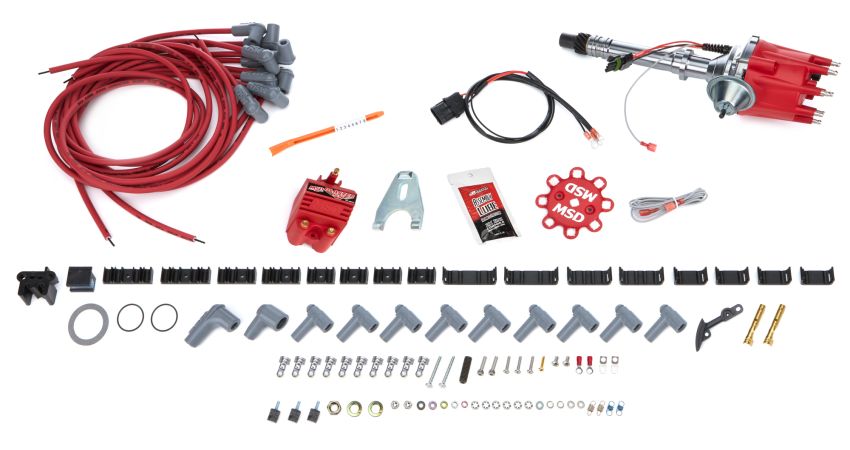 MSD IGNITION MSD84741 Chevy V8 Crate Engine RTR Dist. Ignition Kit