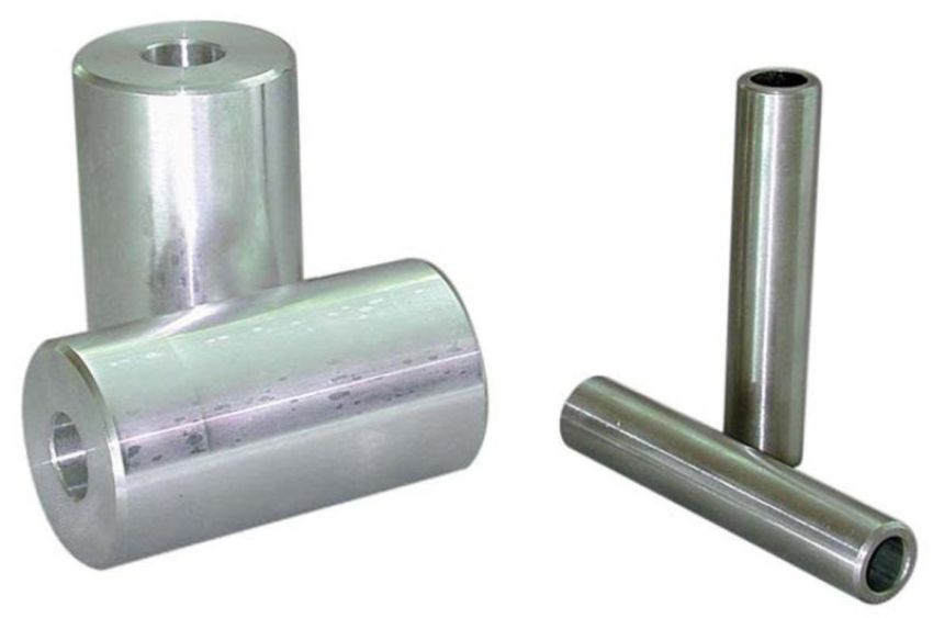 Moroso C2023 Spring Eye Bushing - 1-5/8in OD x 3.25in Long - 9/16in Bolt - Aluminum - Pair