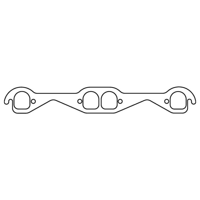 Cometic Gasket C15199 Cometic Chevy Gen1 Small Block V8 .060in HTS Exhaust Mani Gskt Set-1.710in x 1.550in Brodix D Ports