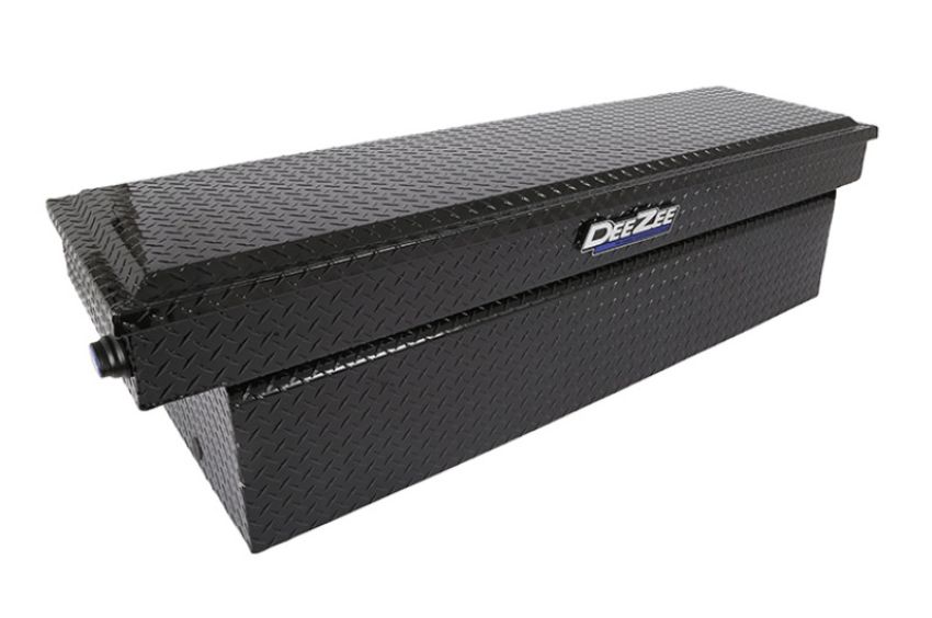 Dee Zee DZ9170WB Deezee Universal Tool Box - Blue Crossover - Single Lid (Wide Blk)