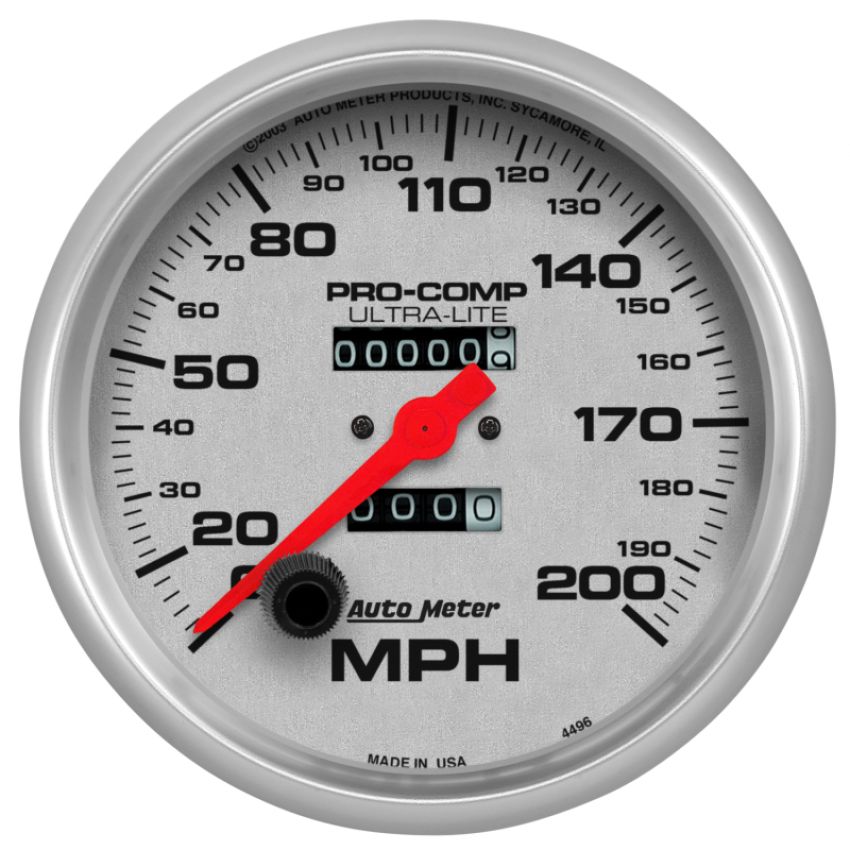 Ultralite Speedometer