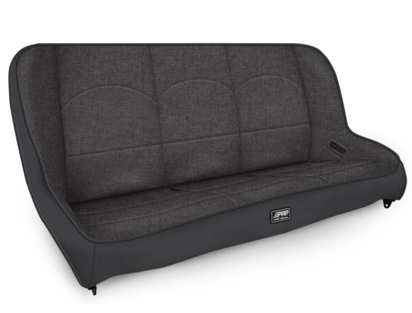 PRP Seats A3610-47-54 PRP Jeep JKU/JLU Low Back Rear Bench - Grey