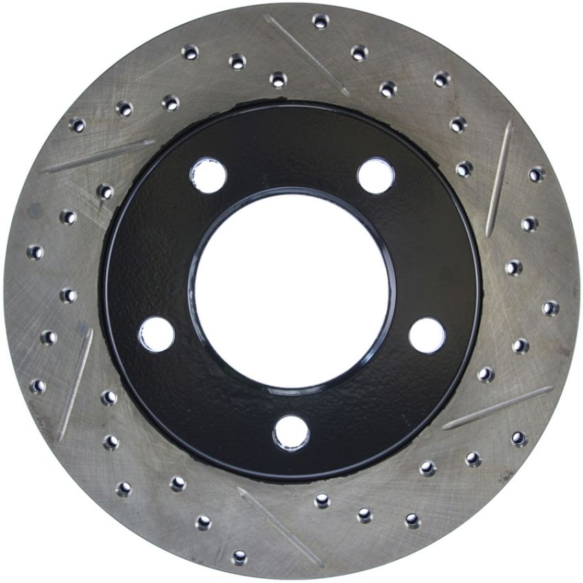 Stoptech 127.63006L Slotted & Drilled Sport Brake Rotor