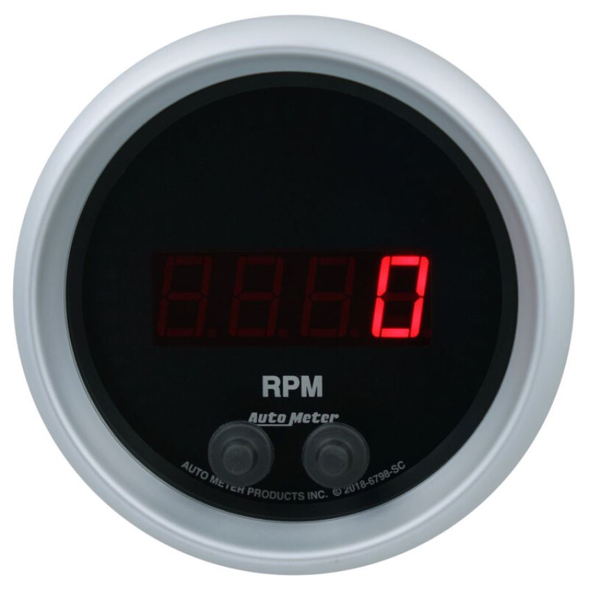 AutoMeter 6798-SC GAUGE, TACHOMETER, 3 3/8
