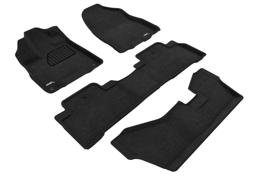 3D MAXpider L1AC00604709 14-20 Acura MDX 7-Seat Elegant Black R1 R2 R3