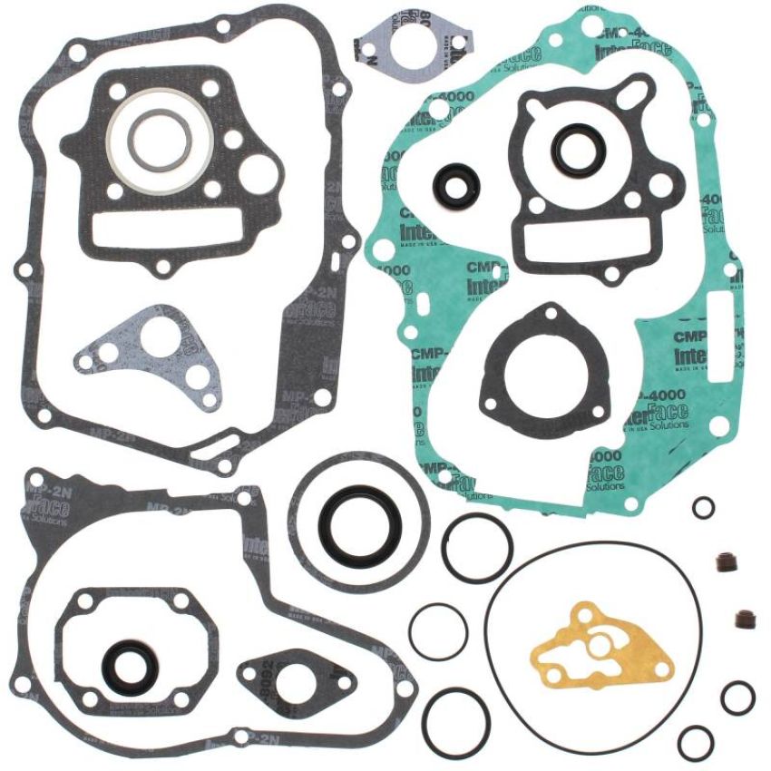 Vertex Pistons 811906 Vertex Gaskets 06-16 Honda TRX90 Complete Gasket Kit w/ Oil Seals