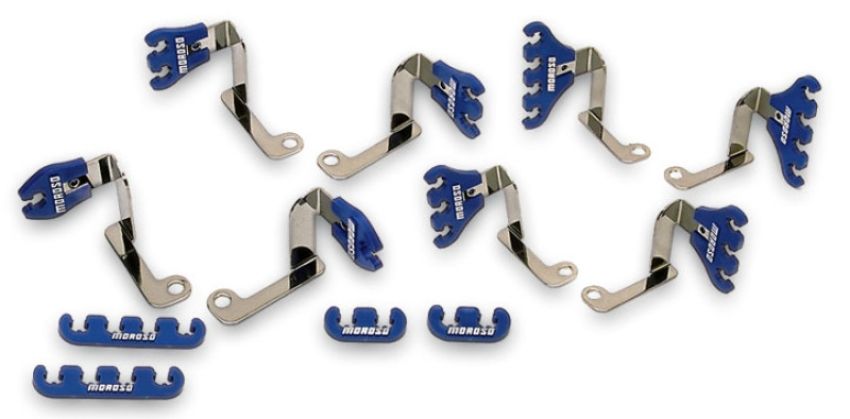 MOROSO MOR72175 BBC Wire Loom Kit - Blue