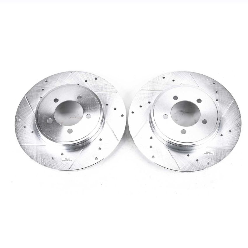 PowerStop AR8593XPR PowerStop Evolution Performance Drilled, Slotted & Plated Brake Rotor Pair