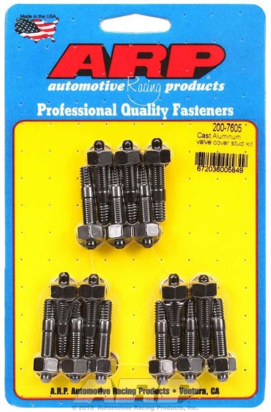 ARP ARP200-7605 Valve Cover Stud Kit 1/4 6pt. (16)