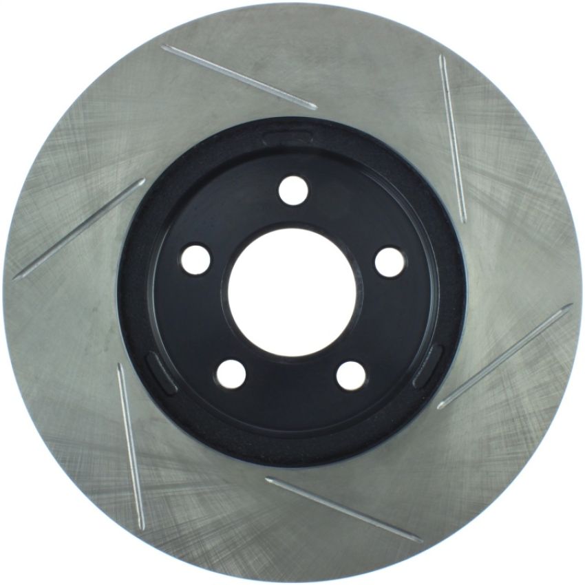 Stoptech 126.61072SR Power Slot 03-08 Crown Victoria/Grand Marquis/Lincoln Town Car Front Right Slotted Rotor