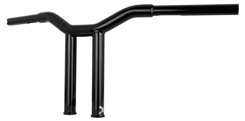 Burly Brand B12-6071SB Dominator Straight 10in Satin Black 1.25in O.D.