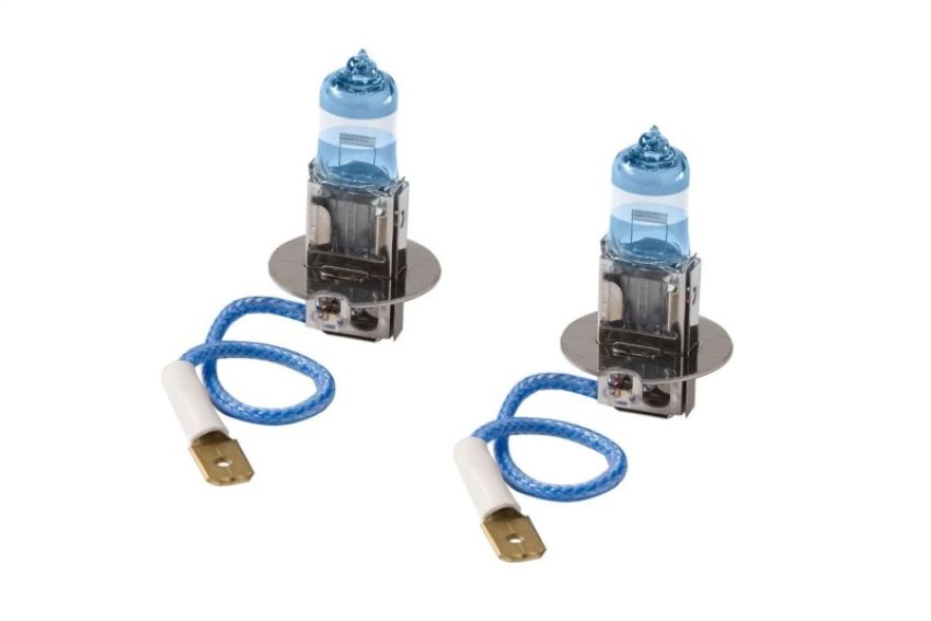 Putco 230003DW Double White H3 - Pure Halogen HeadLight Bulbs