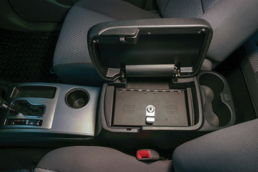 Tuffy Products 314-01 Tuffy Toyota Tacoma Console Safe W/ Keyed Lock