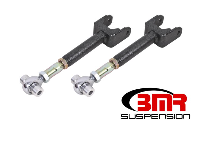 BMR Suspension UTCA044H Upper Control Arms, DOM, On-car Adjustable, Rod Ends