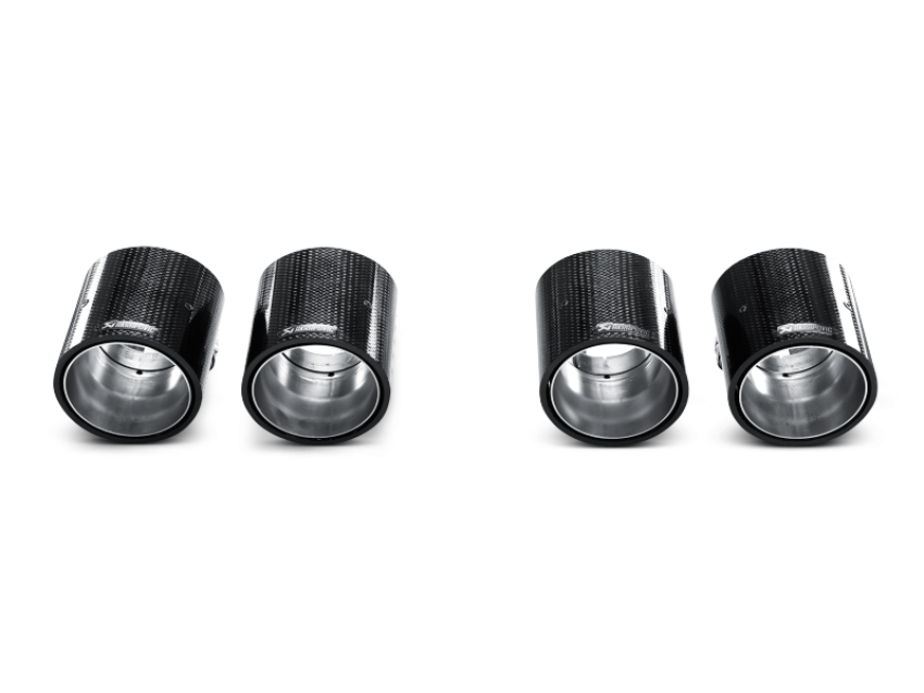 Akrapovic TP-CT/5 Tail pipe set (Carbon)