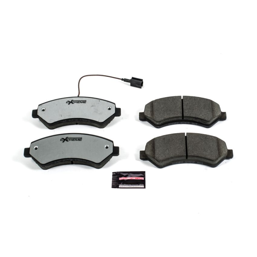 PowerStop Z36-1540 PowerStop - Z36 Truck and SUV Carbon-Fiber Ceramic Brake Pads with Hardware Kit
