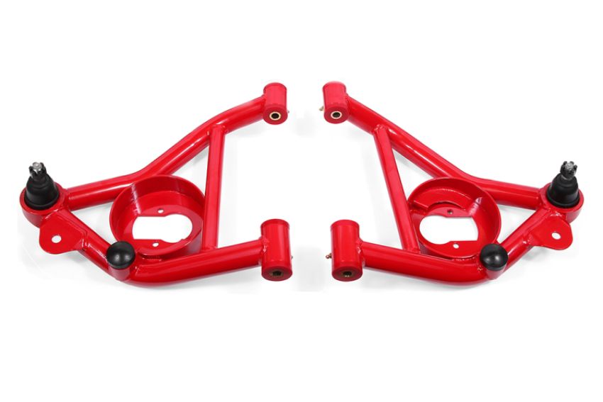 BMR Suspension AA011R A-arms, Lower, DOM, Non-adjustable, Polyurethane Bushings