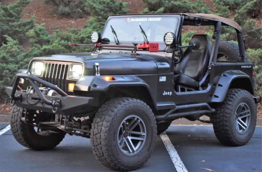 87-95 Jeep Wrangler LED 4in x 7in Headlight Each