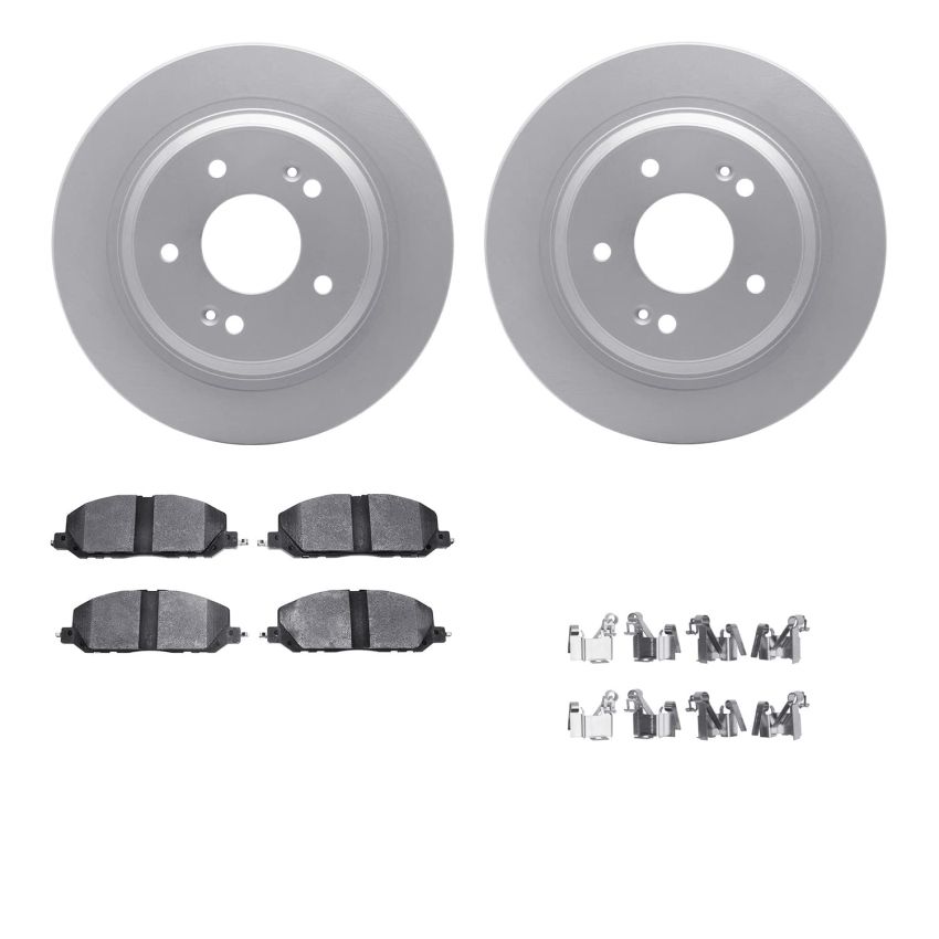 Dynamic Friction 4512-03195 Rotor Kit