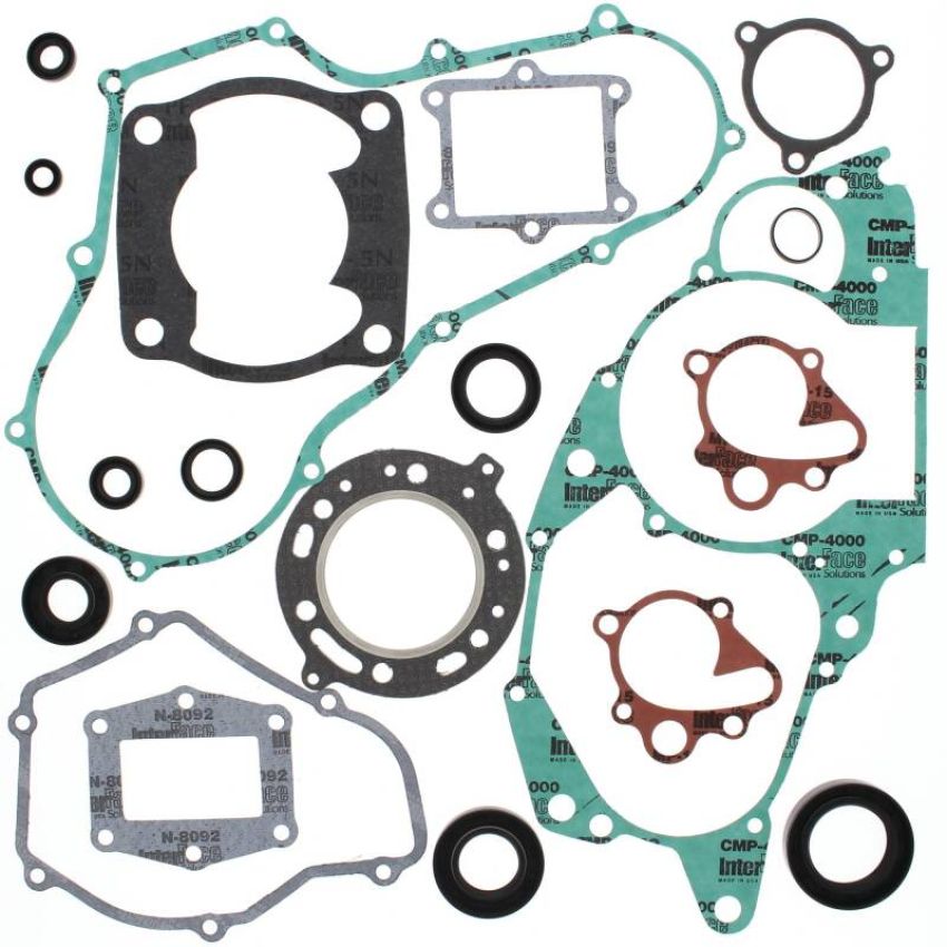 Vertex Pistons 811814 Vertex Gaskets 85-86 Honda ATC250R Complete Gasket Kit w/ Oil Seals
