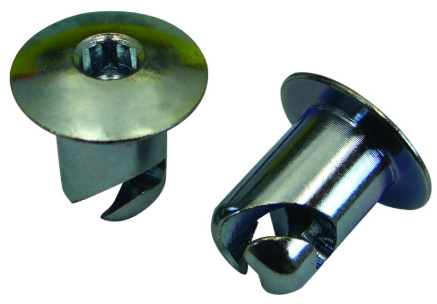 Moroso 71275 Quick Fastener - Oval Head - 7/16in x .450in - Steel - 10 Pack