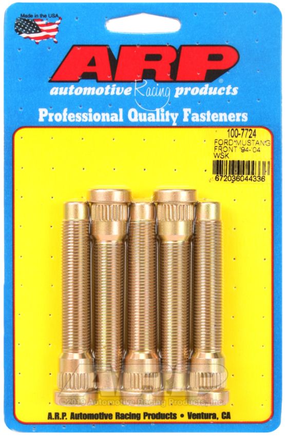 ARP 100-7724 94-04 Ford Mustang Front Wheel Stud Kit (Set of 5)