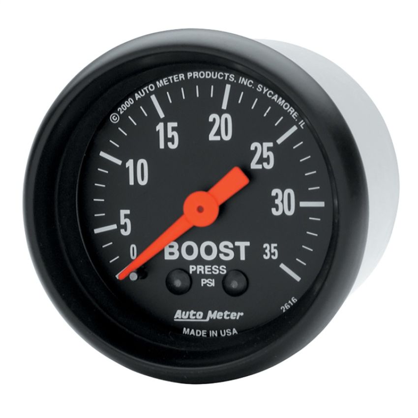 AutoMeter 2616 GAUGE, BOOST, 2 1/16
