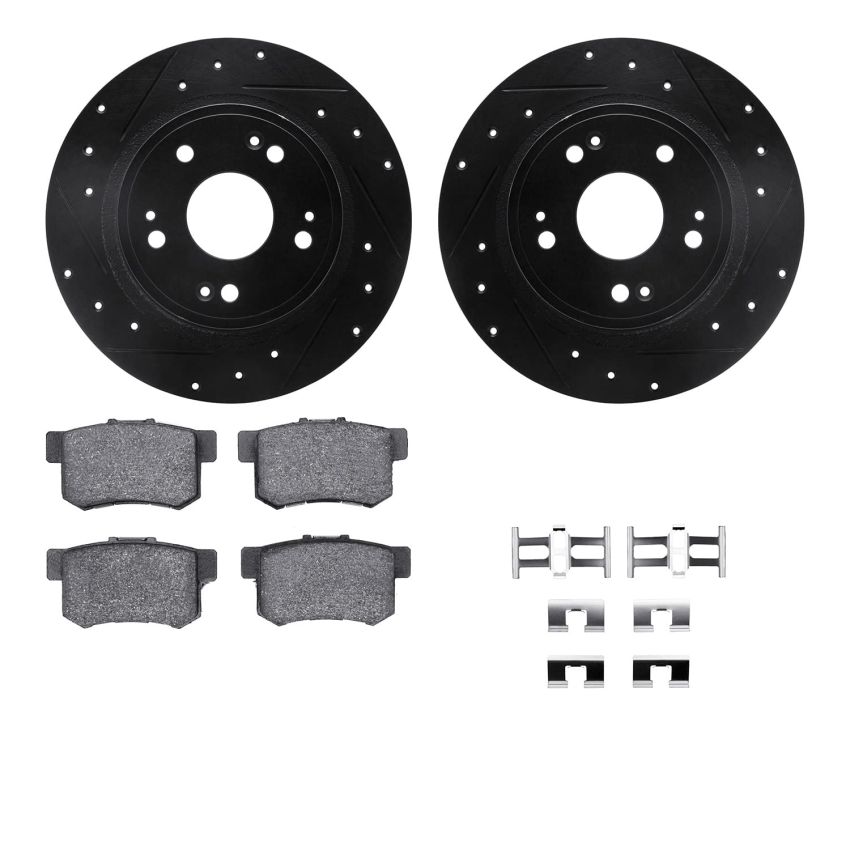 Dynamic Friction 8512-59043 Rotor Kit