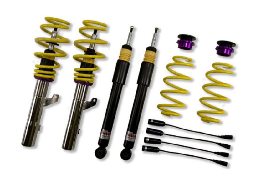 KW 10281034 Coilover Kit V1 VW Golf VI (2+4-Door all gas engines incl. GTI) w/ DCC