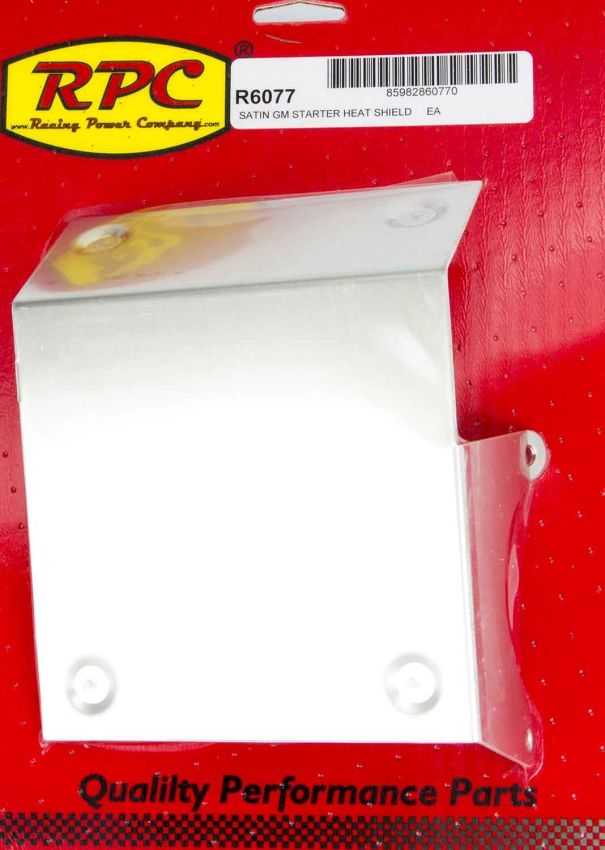 RACING POWER CO-PACKAGED RPCR6077 GM Starter Heat Shield