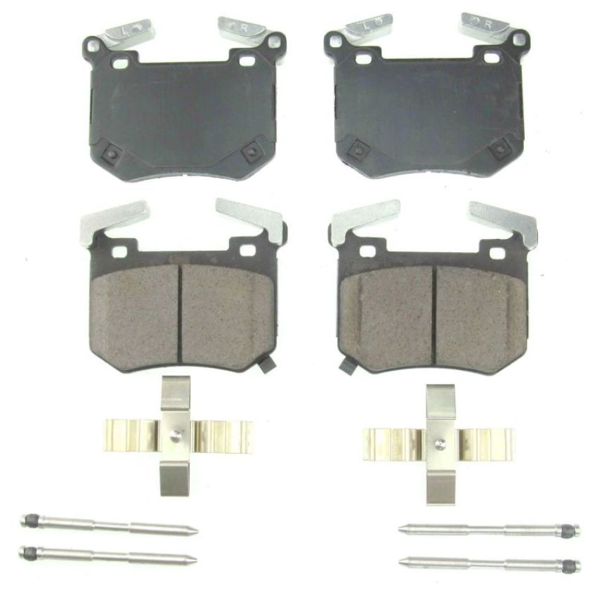 PowerStop 17-2144 PowerStop - Z17 Low-Dust Ceramic Brake Pads with Hardware