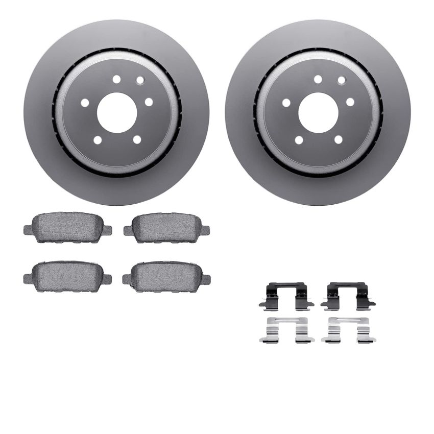 Dynamic Friction 4512-68020 Rotor Kit