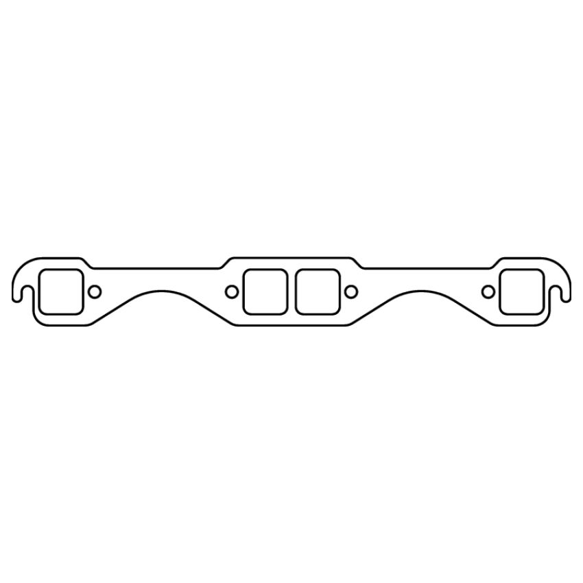 Cometic Gasket C15190C Cometic Chevy Gen1 Small Block V8 .043in Copper Exhaust Mani Gskt Set-1.480in x 1.450in Square Ports