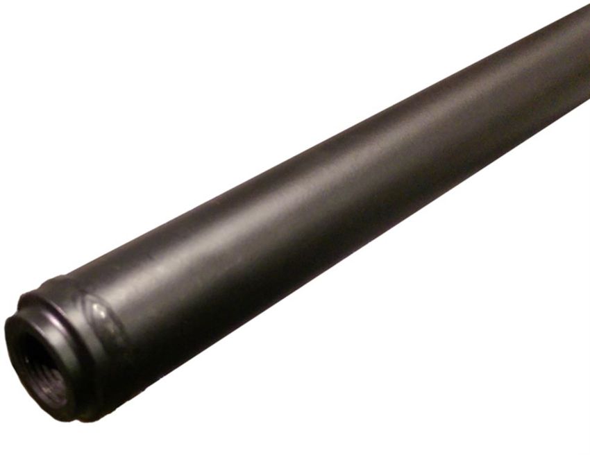 TRIPLE X RACE COMPONENTS TXRMID-SU-0207BLK Steering Rod 37in 1-1/8 4130 Steel Black