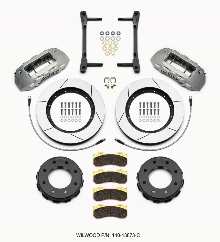 Wilwood 140-13873-C TX6R Front Kit 15.00in Clear Ano 2011-2015 GM Truck/SUV 2500