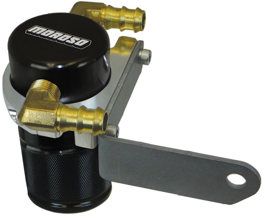 MOROSO MOR85697 Air/Oil Separator Dodge Challenger w/Shaker Hood