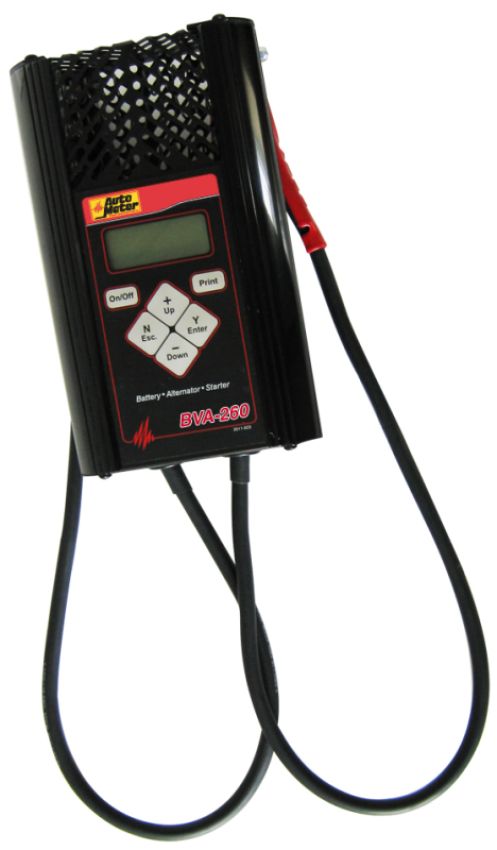 AutoMeter BVA-260 HANDHELD ELECTRICAL SYS ANALYZER W/120 AMP LOAD