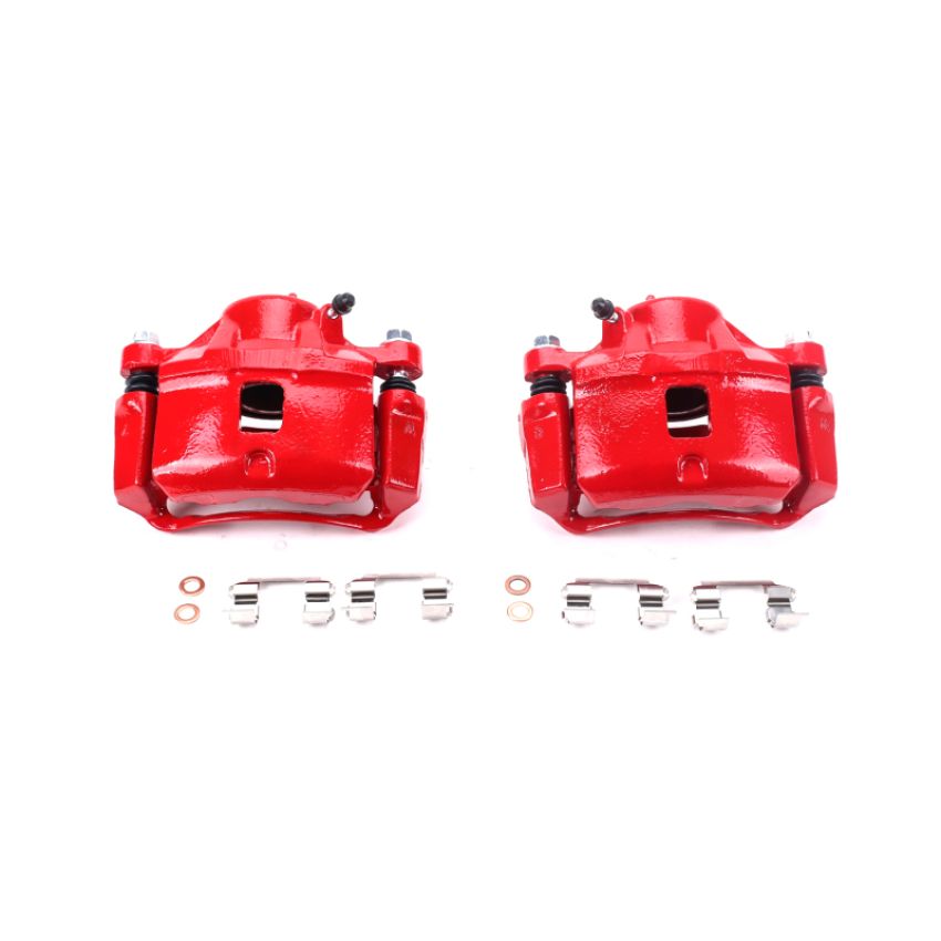 PowerStop S1694 Red Powder Coated Calipers